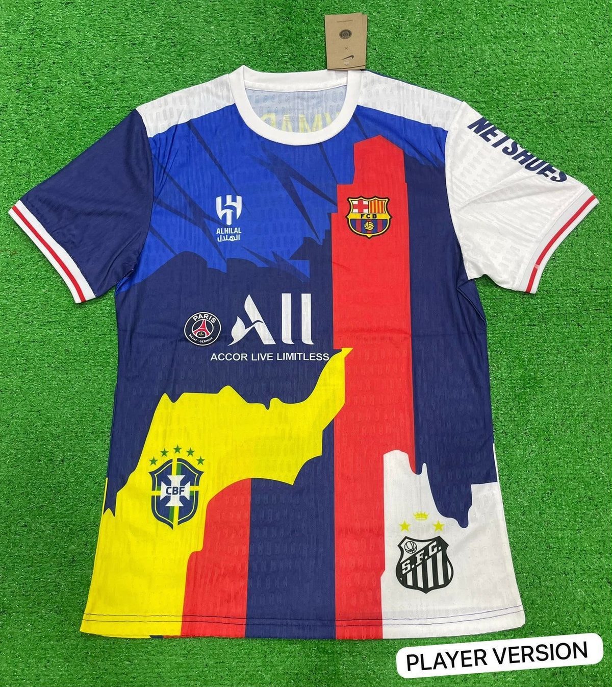 Neymar Tribute Concept Jersey 2024 – Player Version