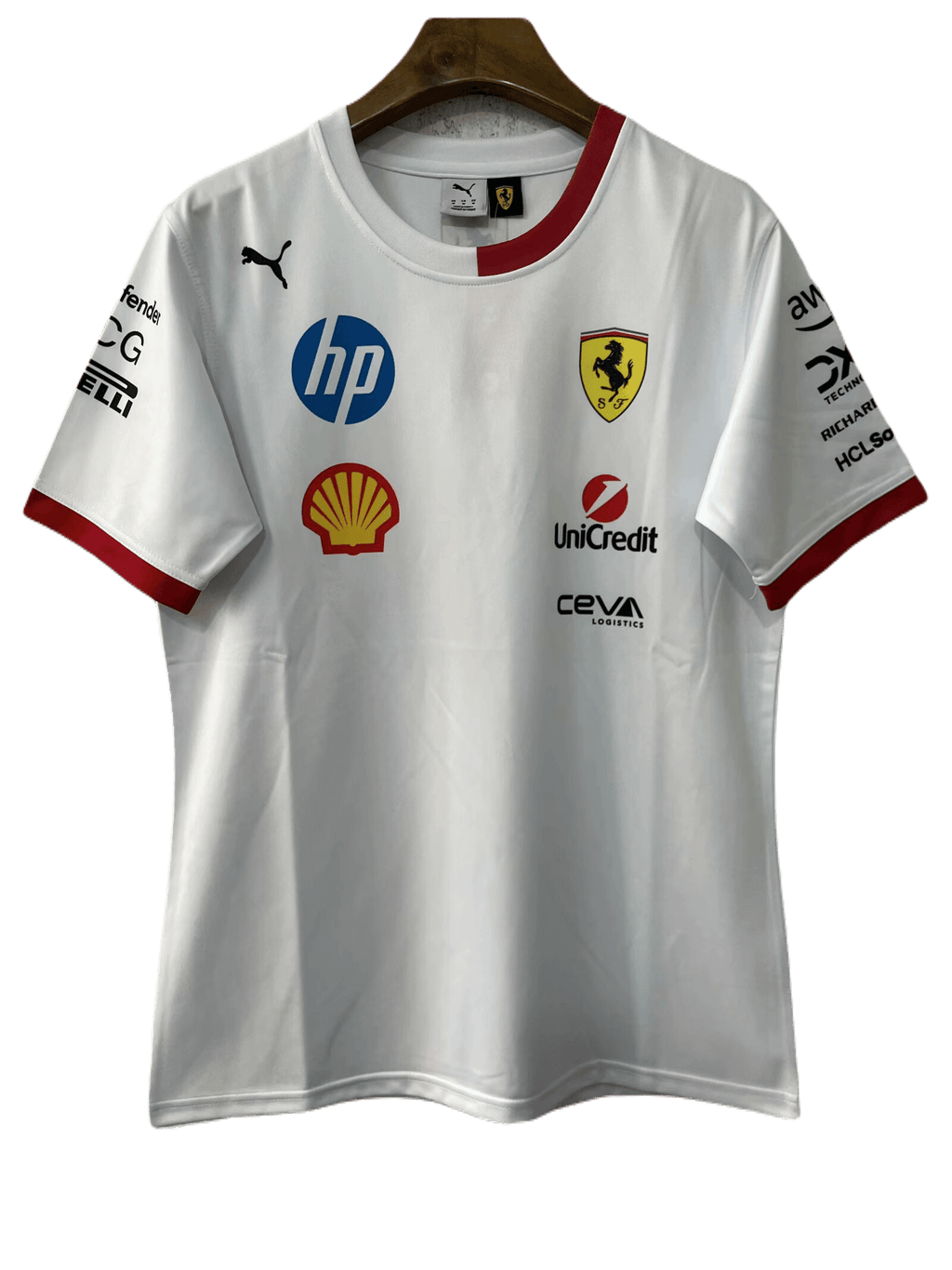 Ferrari F1 Tee White 2025