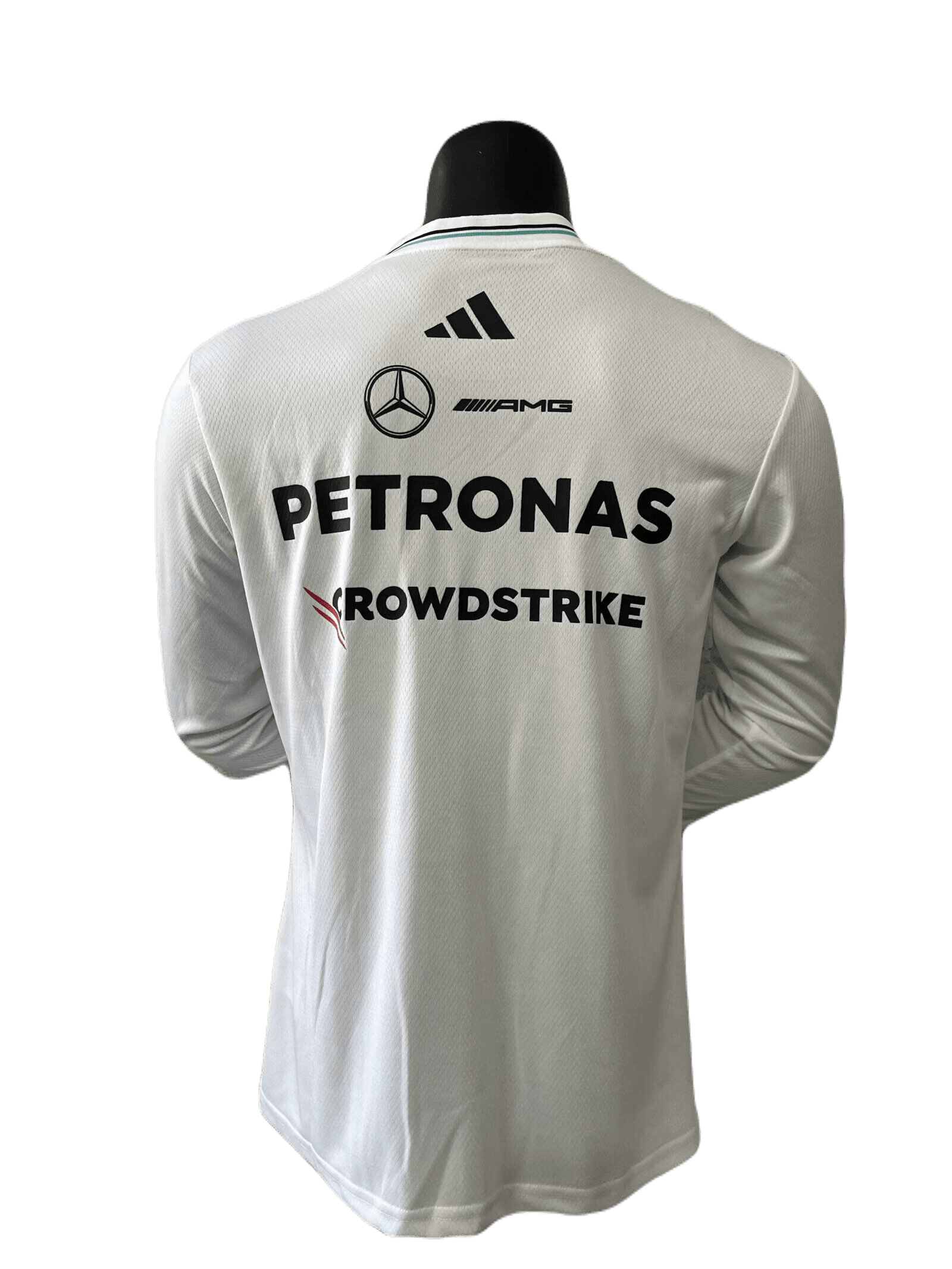 Mercedes - AMG Petronas F1 Team Driver Jersey White Full Sleeves