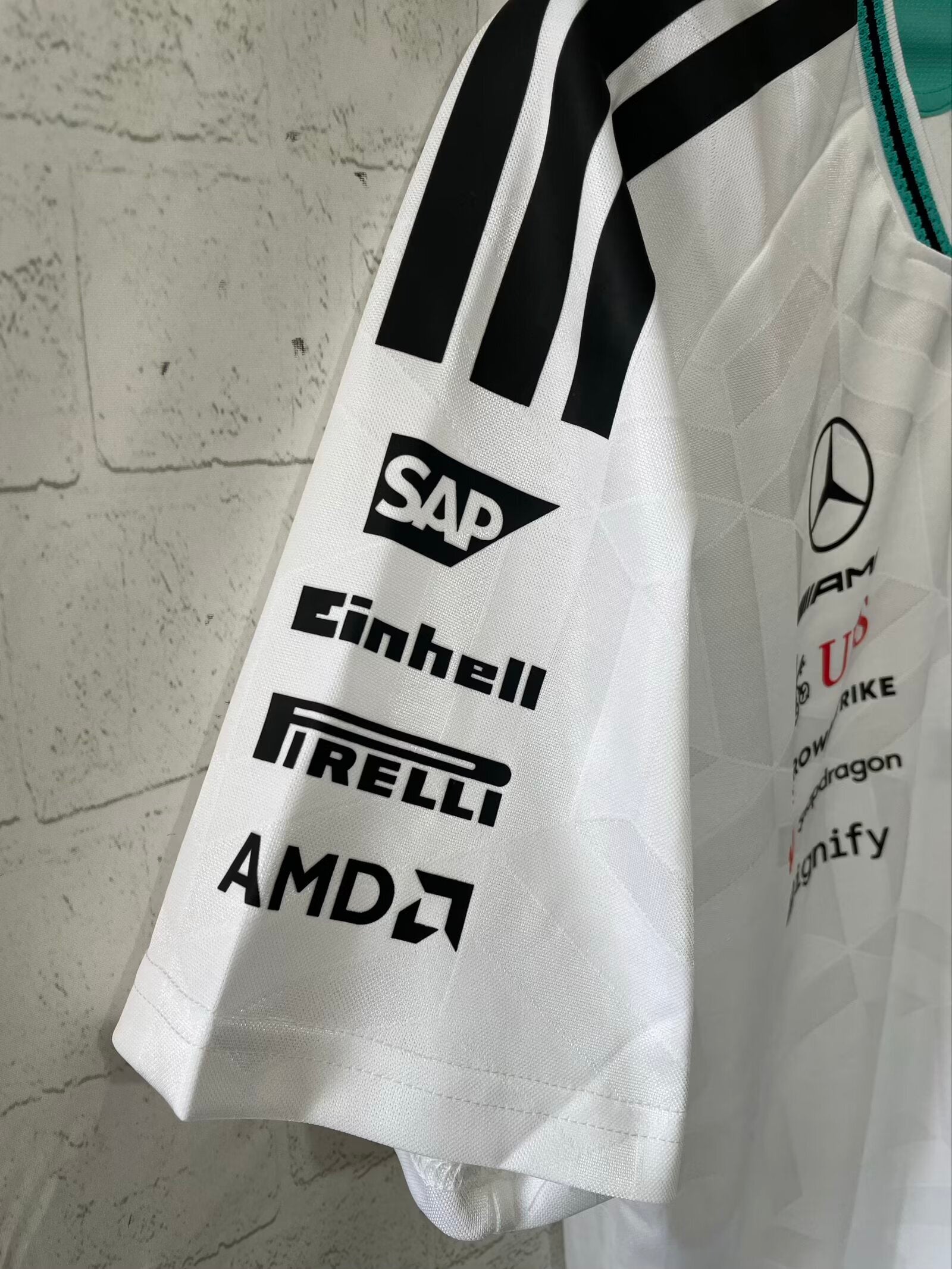 Mercedes - AMG Petronas F1 Team Driver Jersey White 2026