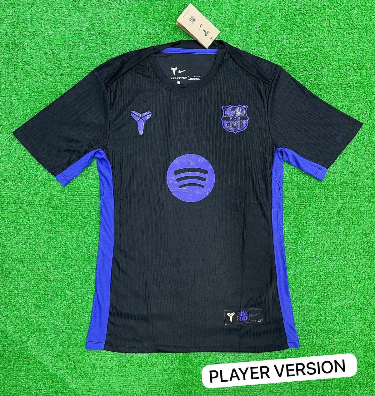 Barcelona x Kobe Bryant Blackout Jersey 2024-25 – Player Version