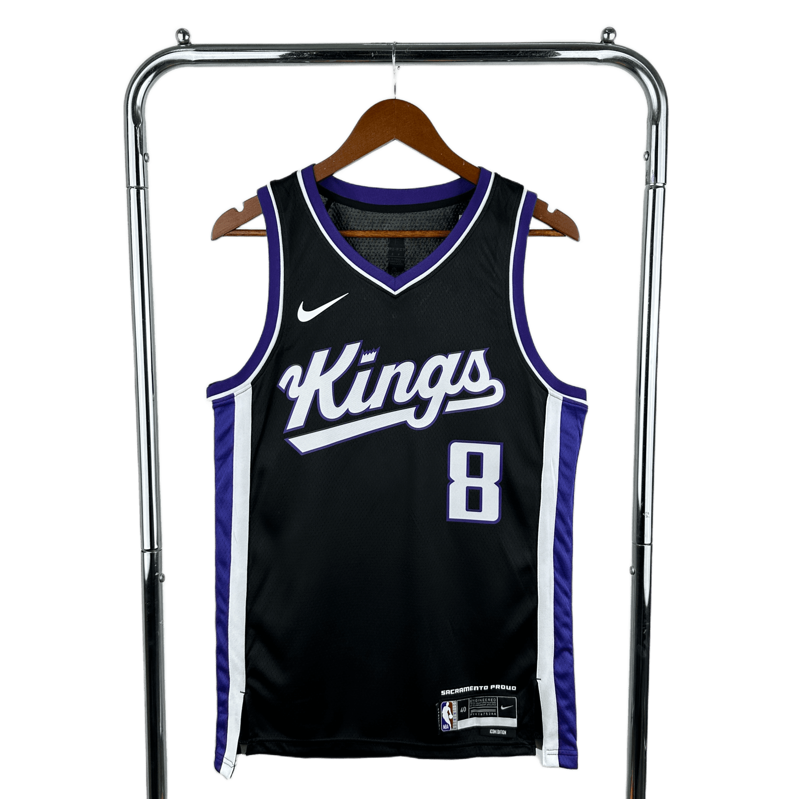 Sacramento Kings Classic Black Jersey