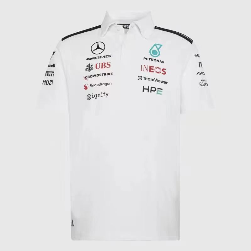 Mercedes 2026 Team Polo White