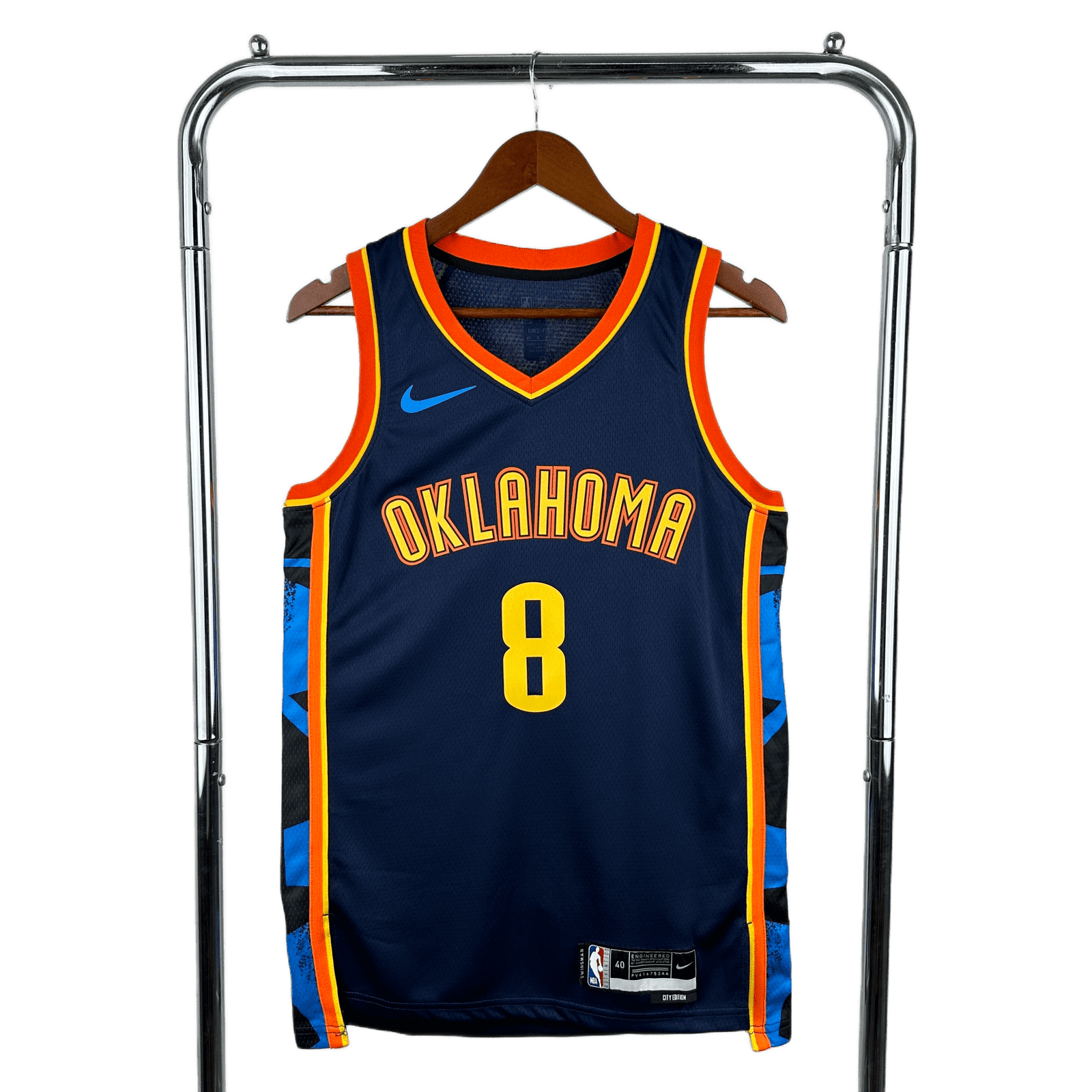 Oklahoma City Thunder Classic Navy Jersey