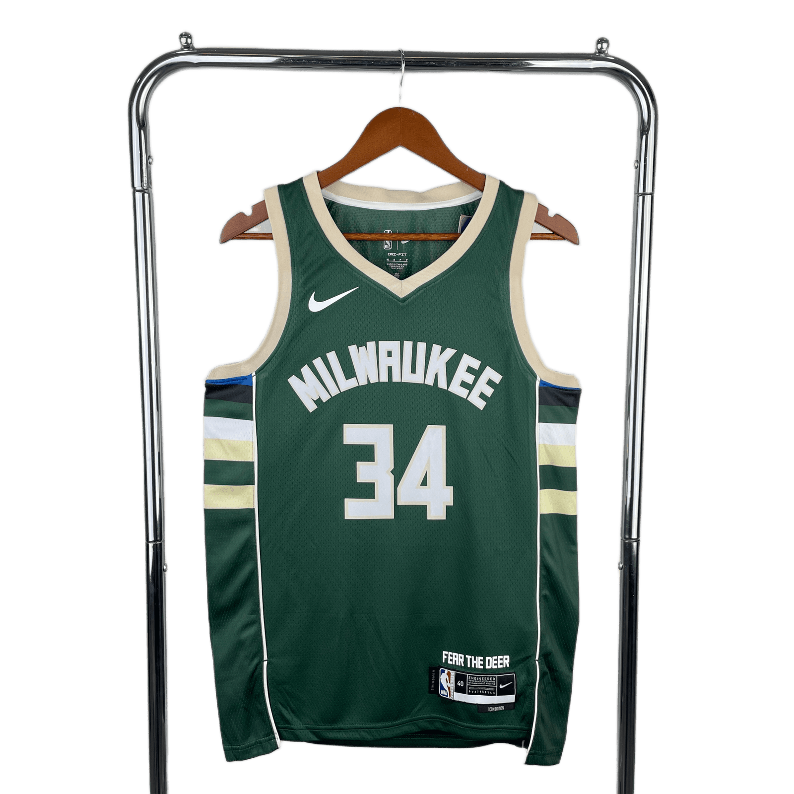Milwaukee Bucks Green Classic Jersey