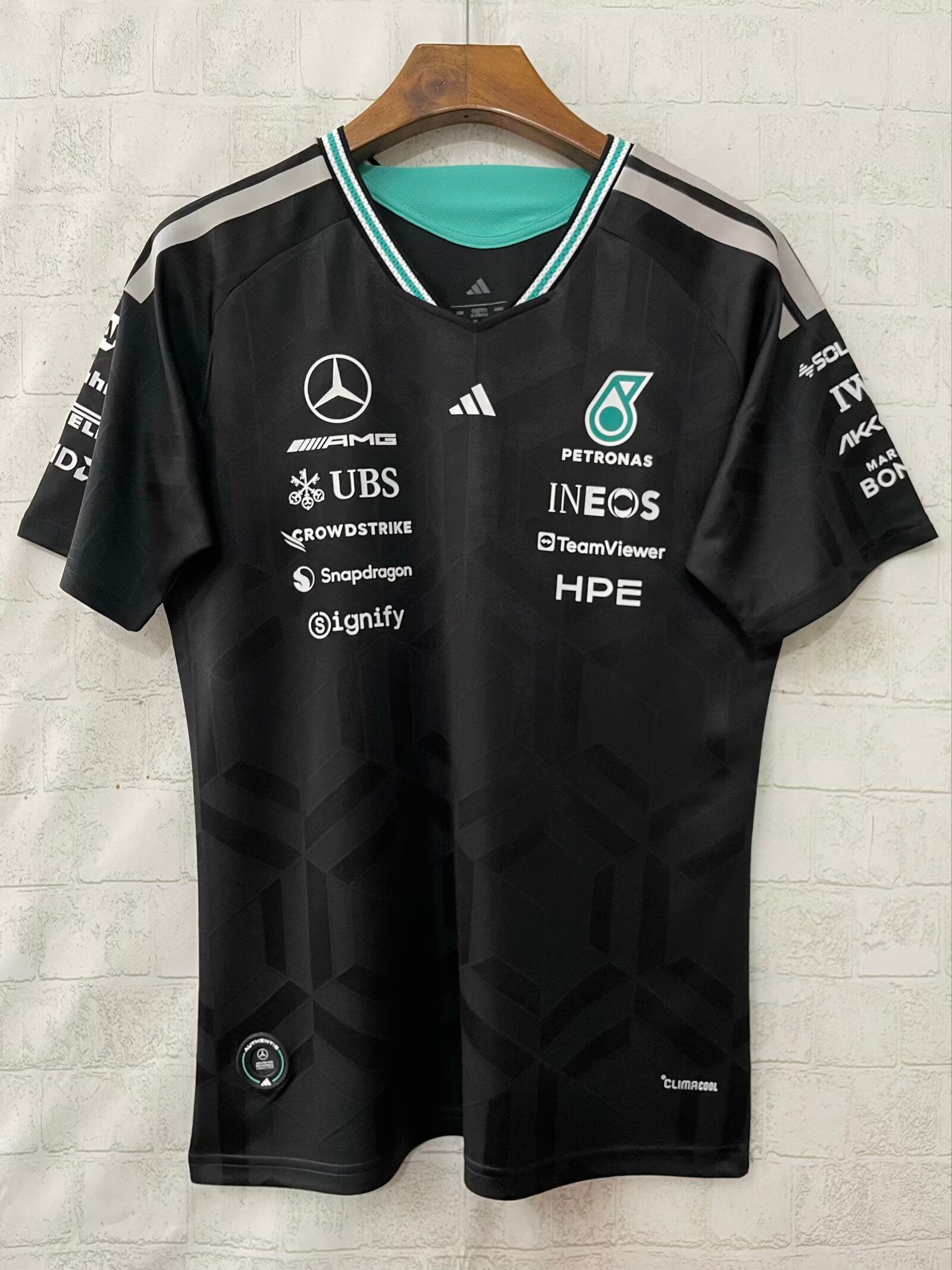 Mercedes - AMG Petronas F1 Team Driver Jersey Black 2026