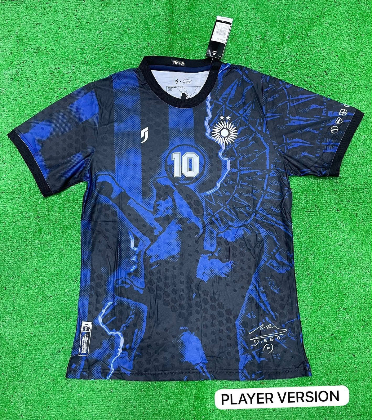 Argentina Maradona Graphic Away Jersey 2023-24 – Player Version