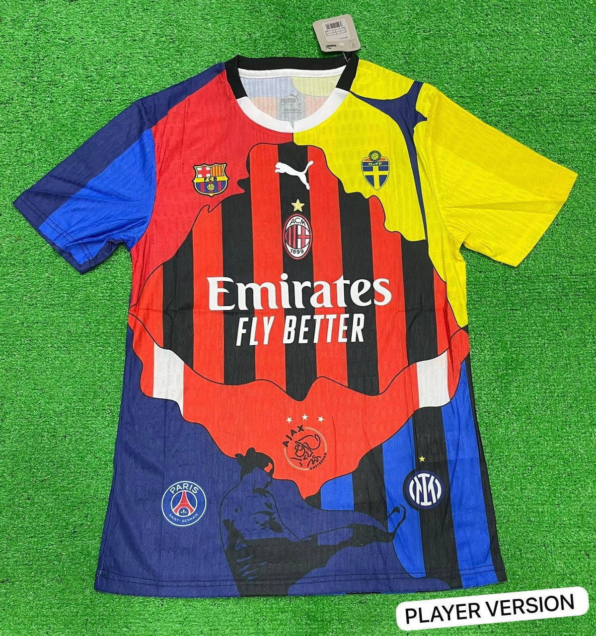 Ibrahimovic Tribute Concept Jersey 2024 – Player Version