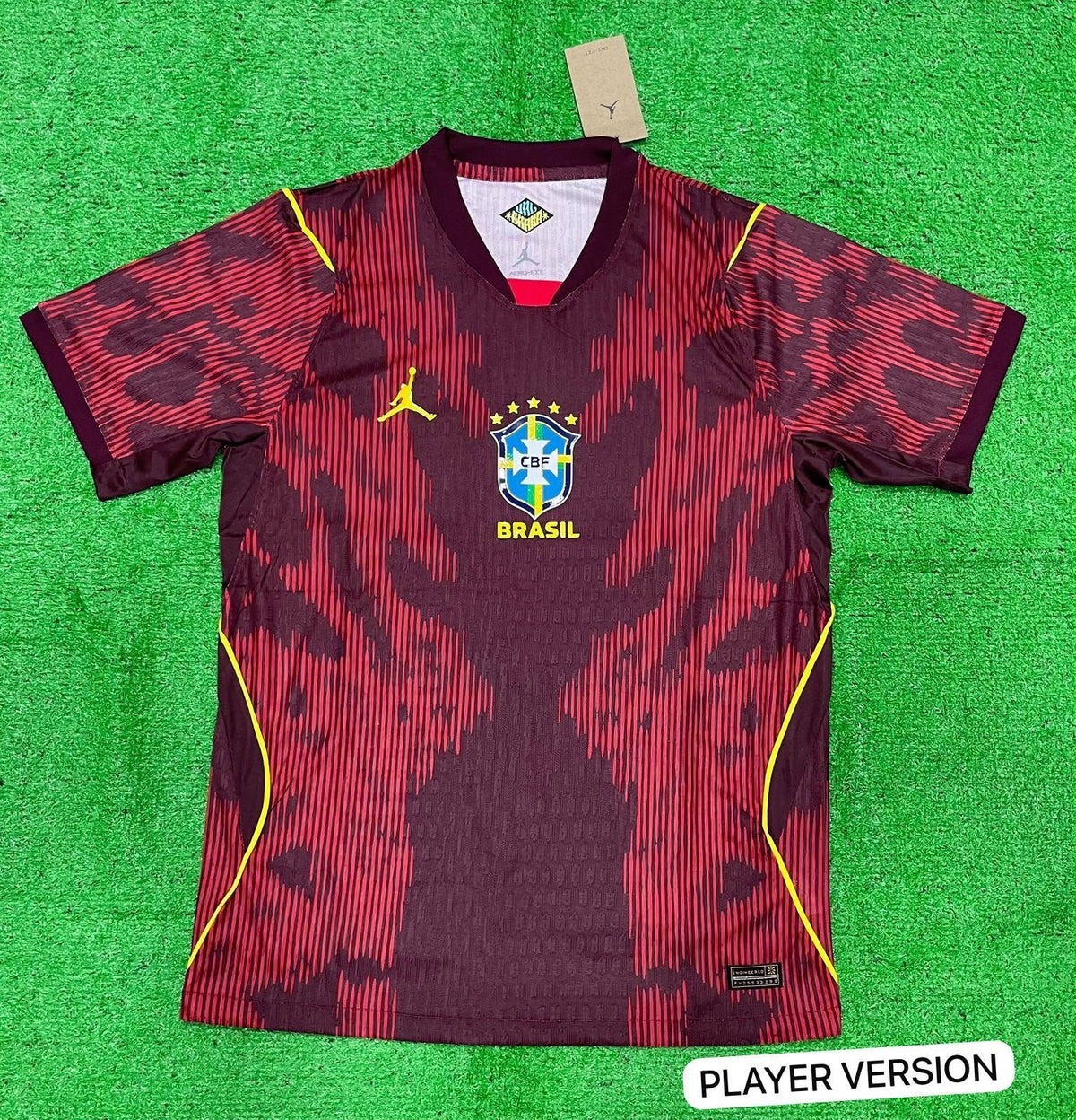 maroon special-edition Brazil 2026 concept Jersey Player Version