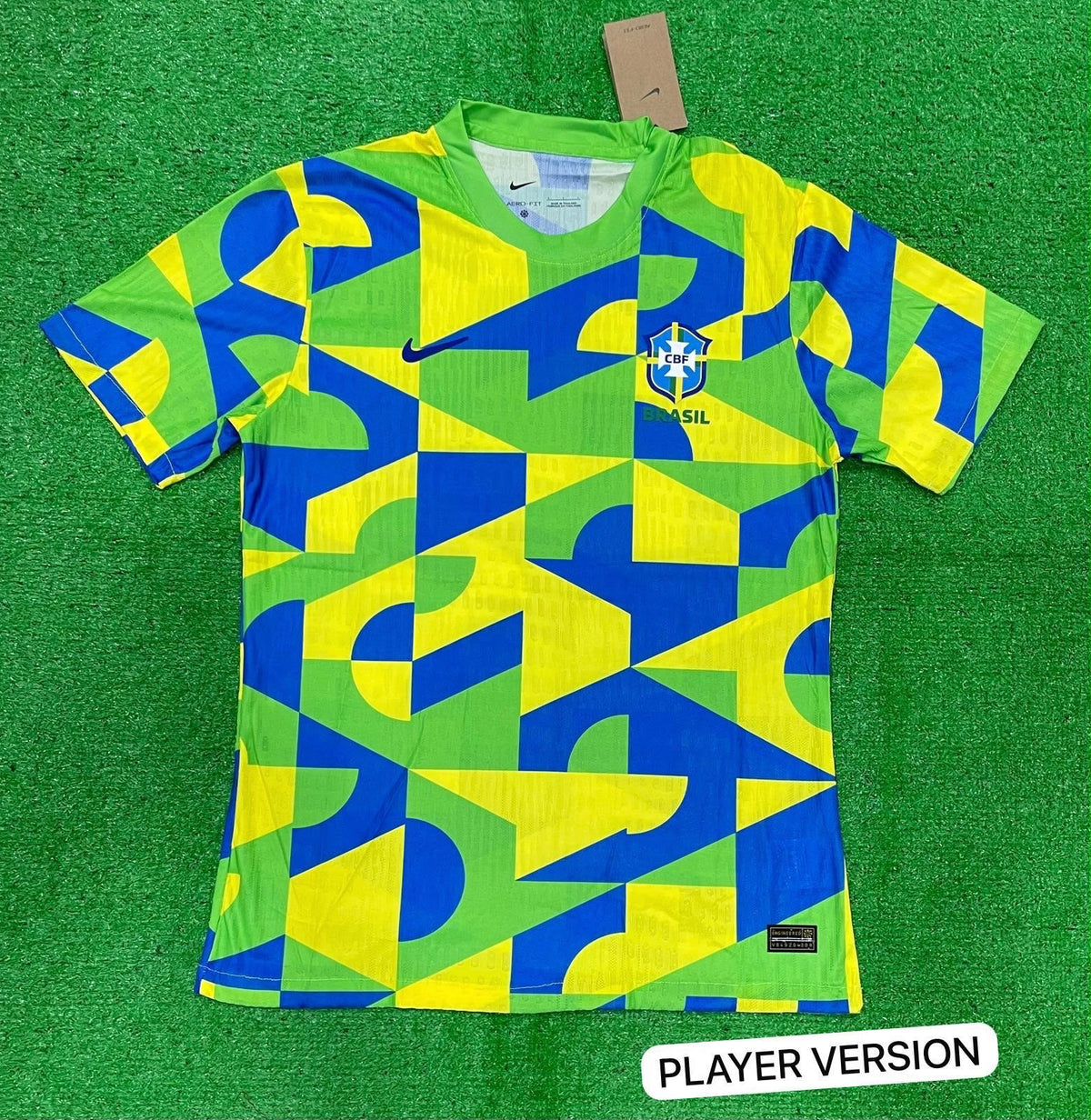 Brazil Pre-Match / Training Jersey 2024 – Player Version*