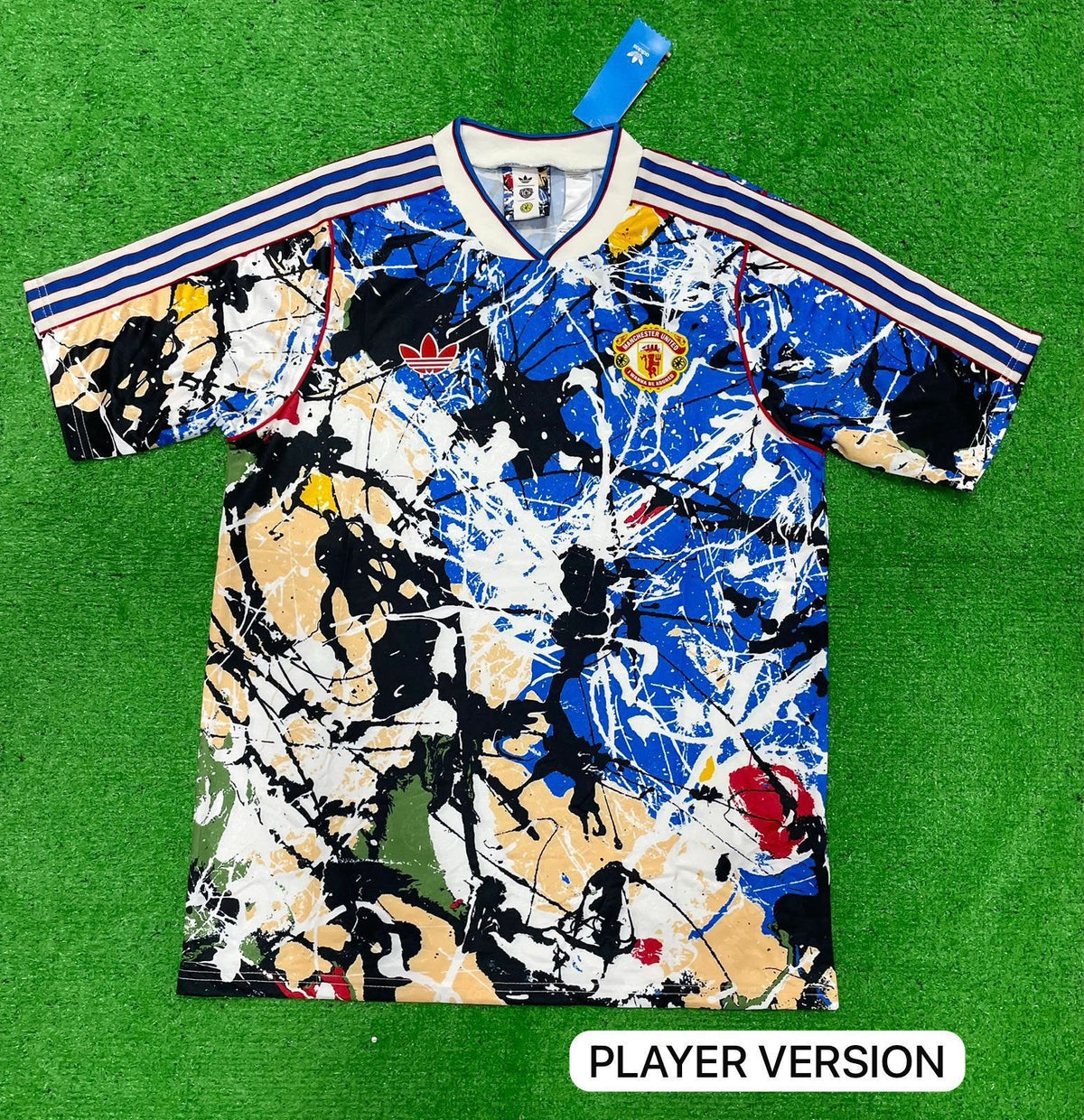Manchester United x Jackson Pollock Special Jersey 2024-25 – Player Version