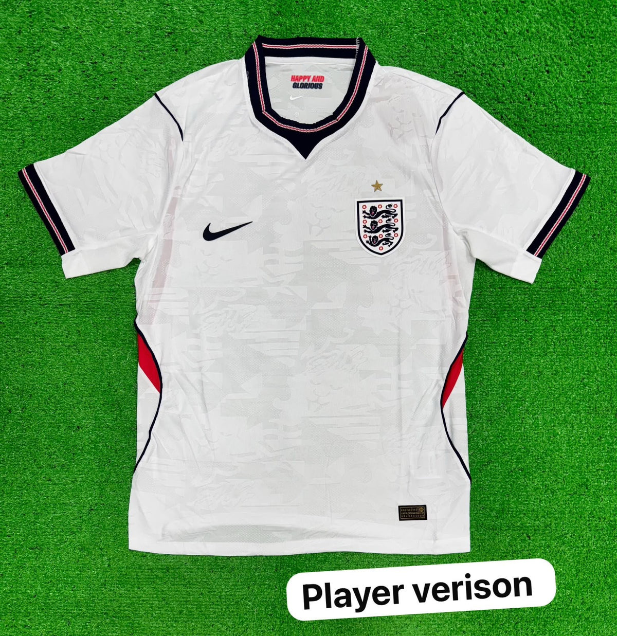 England Home Jersey 2024-25 – Player Version