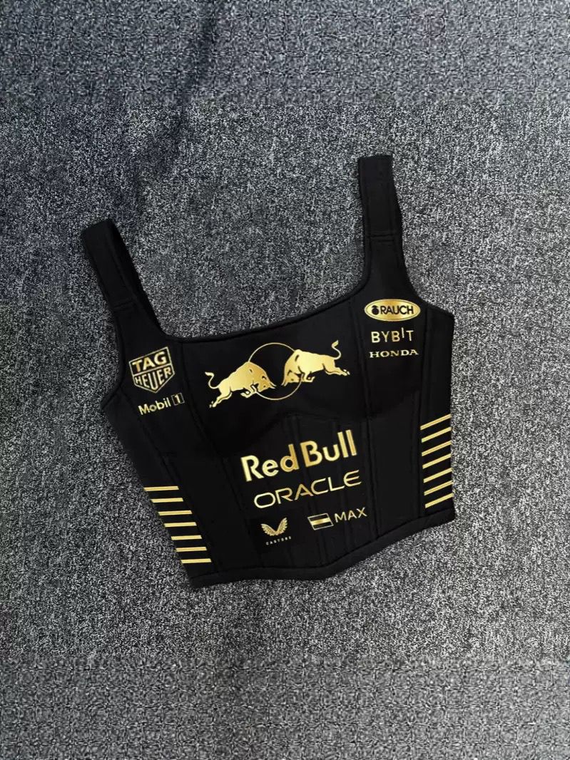 Red Bull Racing Oracle Corset Top - Gold Edition
