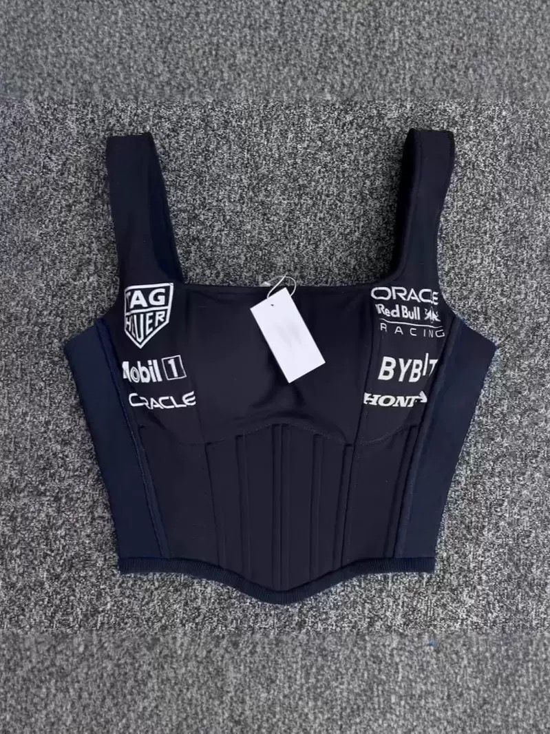 Red Bull Racing Classic Navy Corset Top