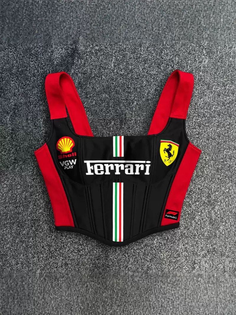 Ferrari Scuderia Rosso Corset Top