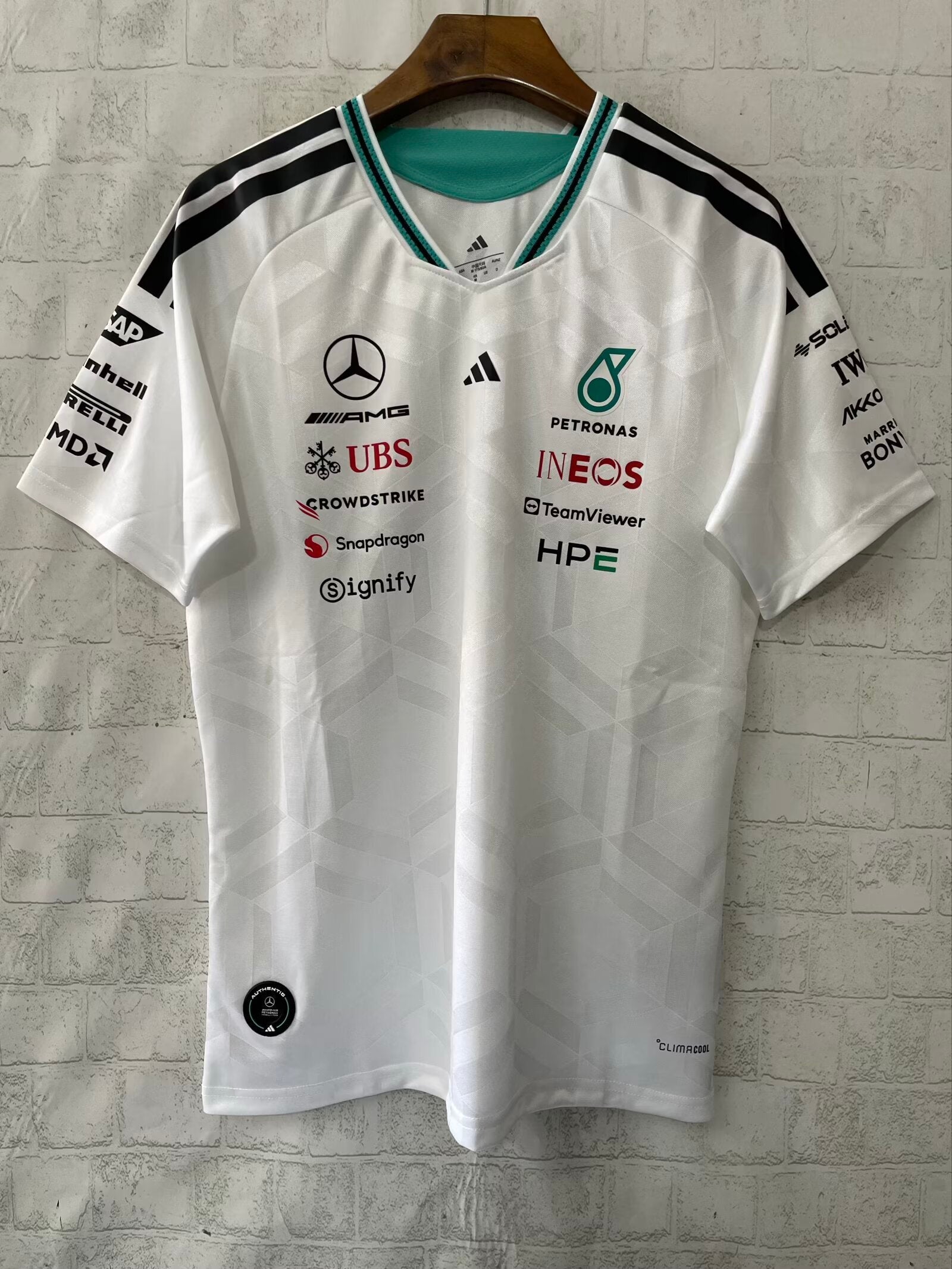Mercedes 2026 Driver Shirt White