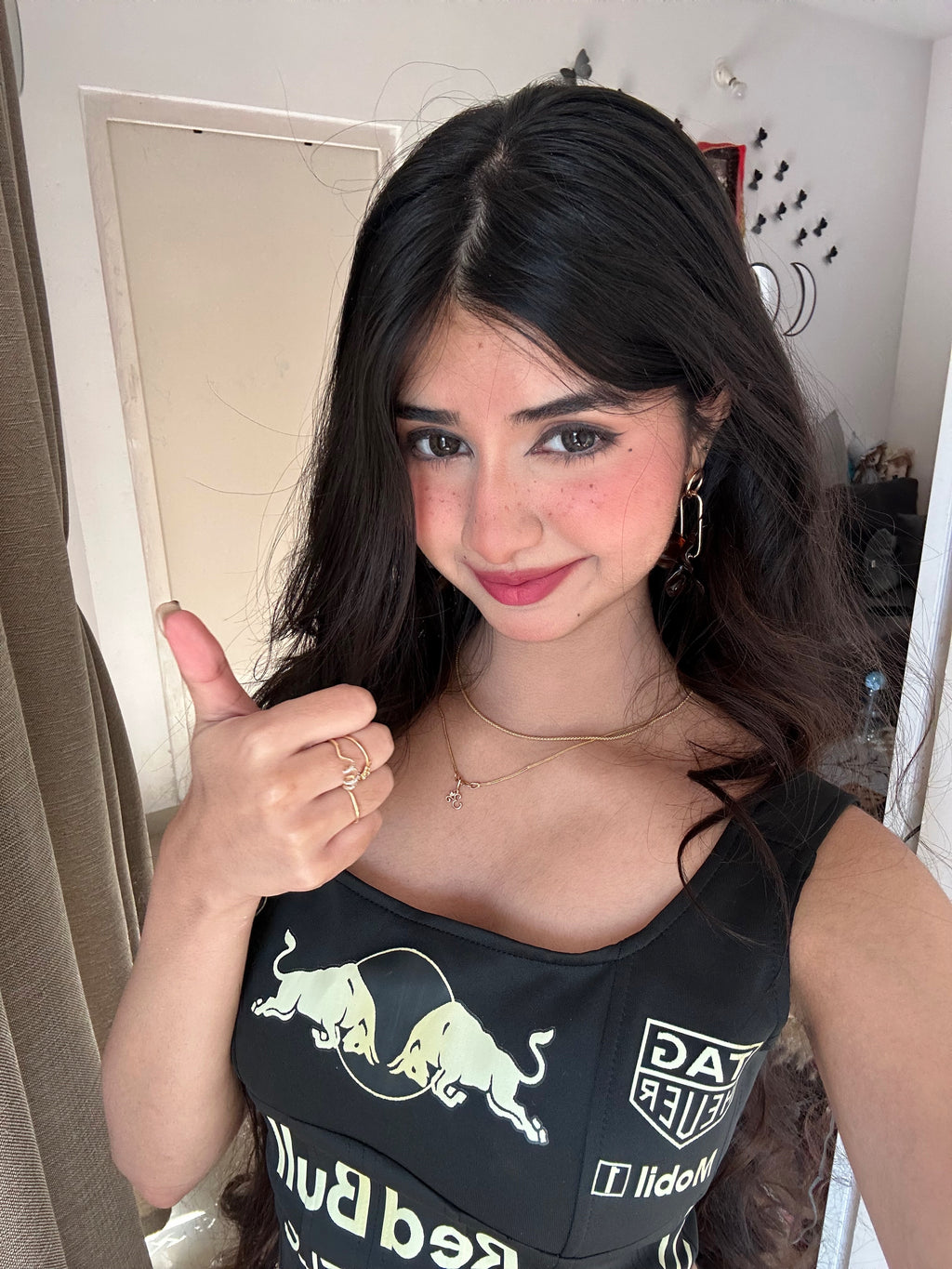 Red Bull Racing Oracle Corset Top -Black